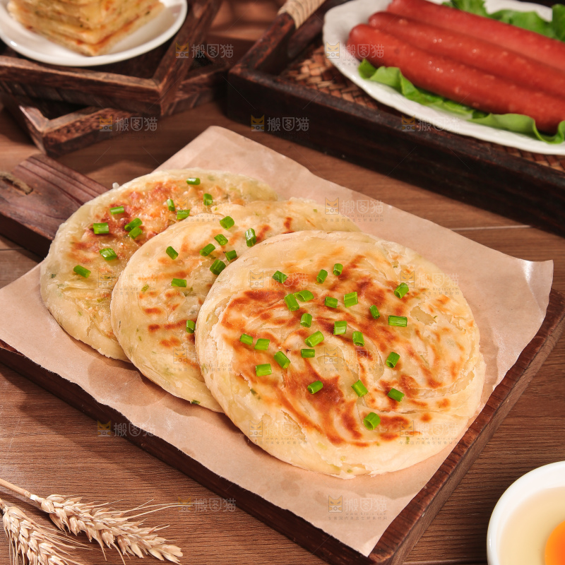 黄油葱油饼