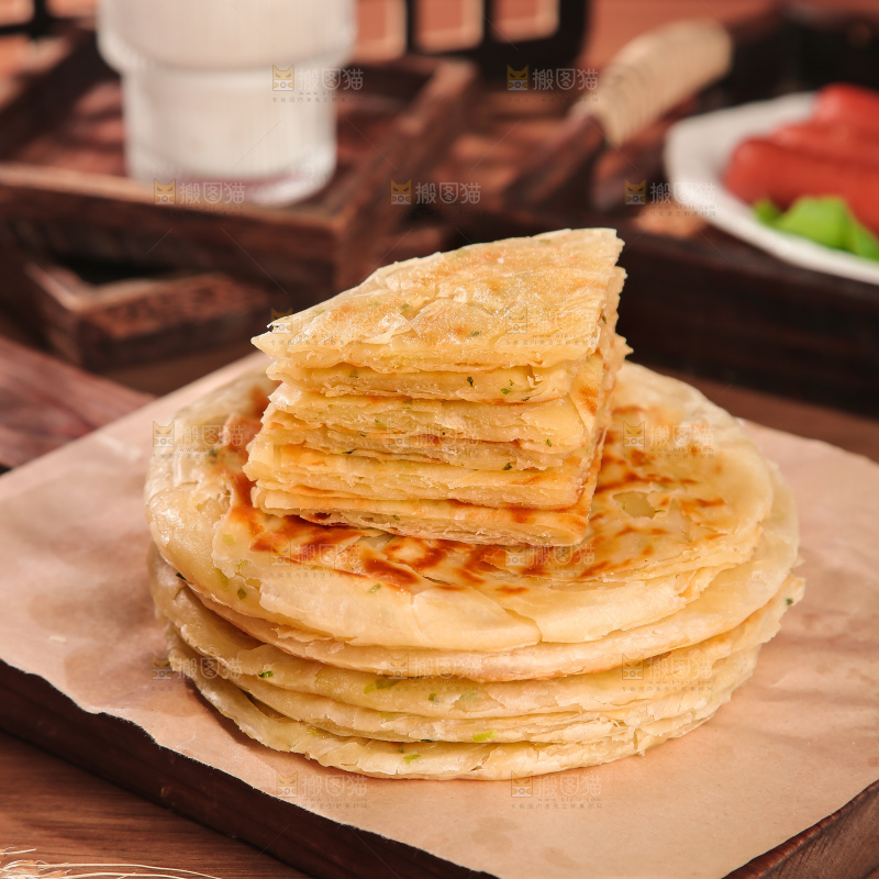 黄油葱油饼