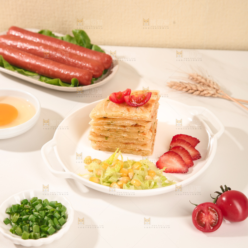 黄油葱油饼