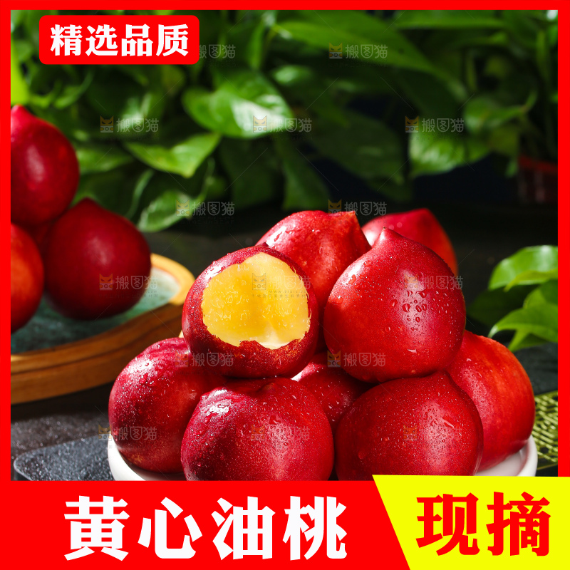 黄心油桃
