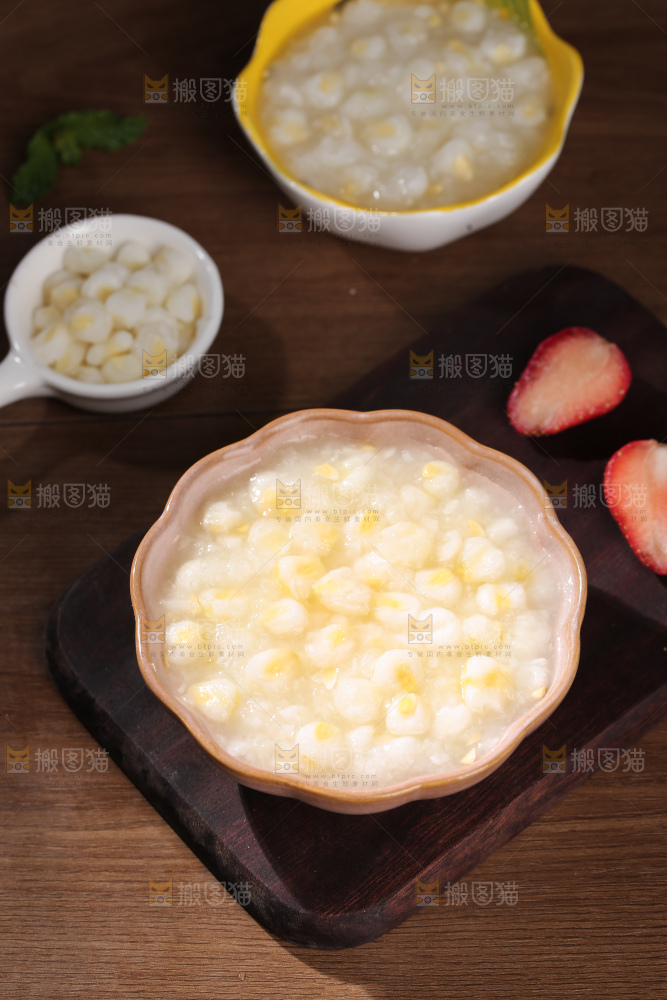 脱皮玉米羹