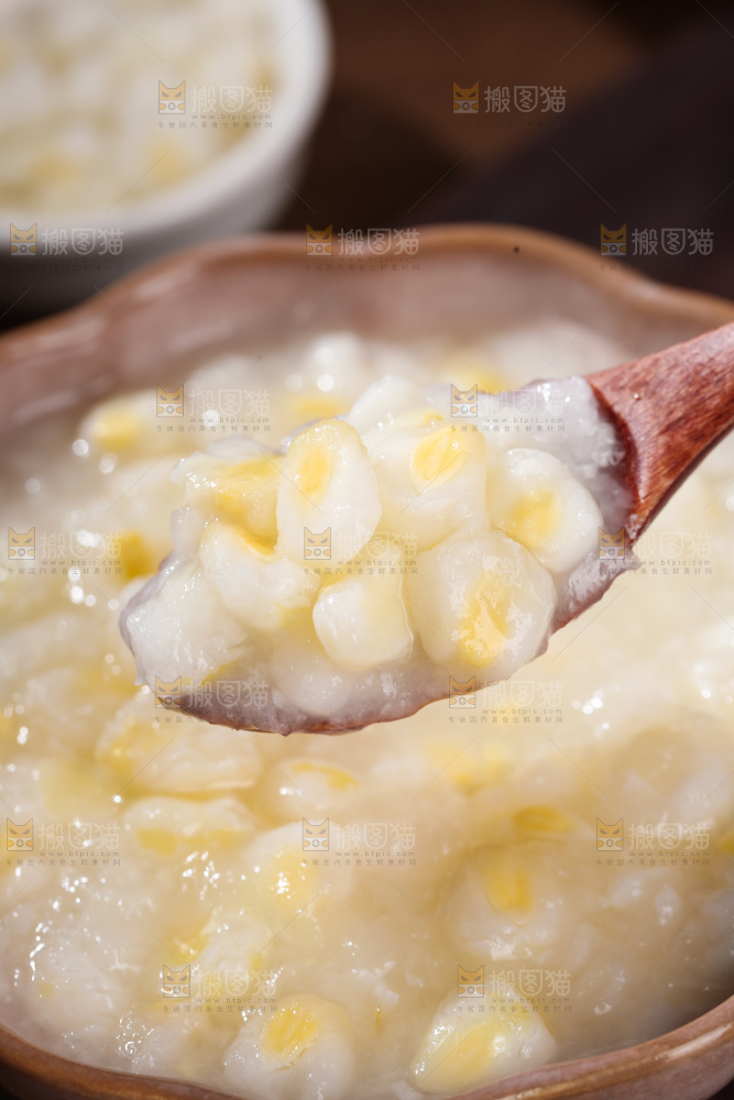 脱皮玉米羹