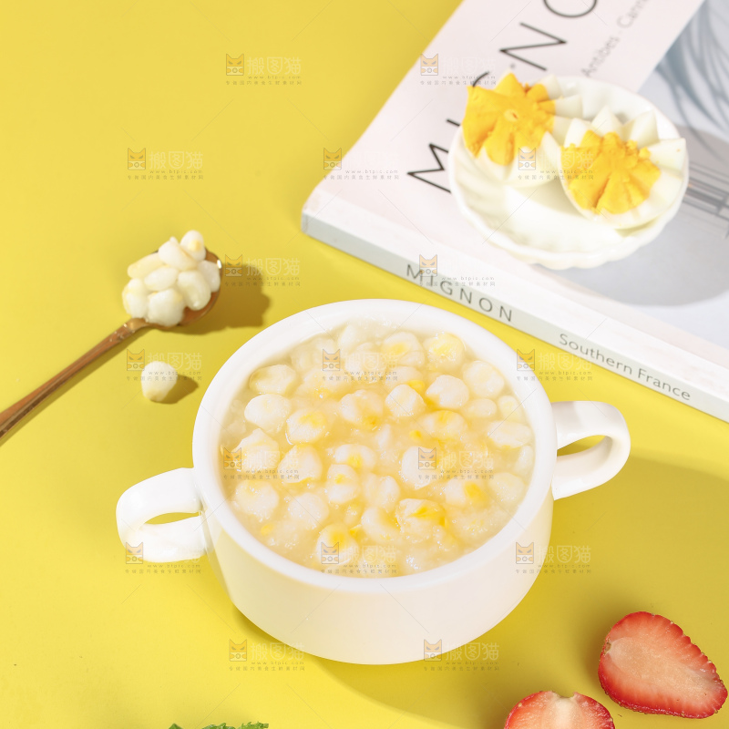 脱皮玉米羹