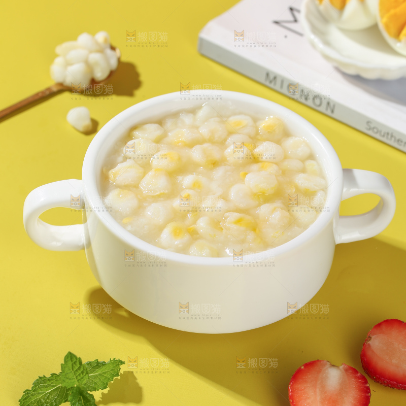 脱皮玉米羹