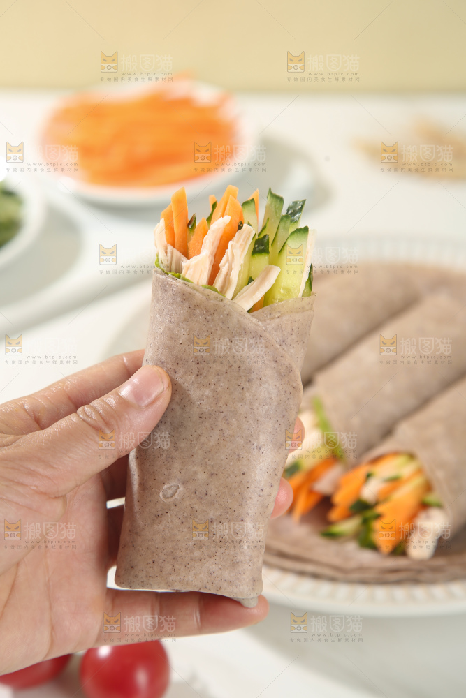 黑荞麦卷饼