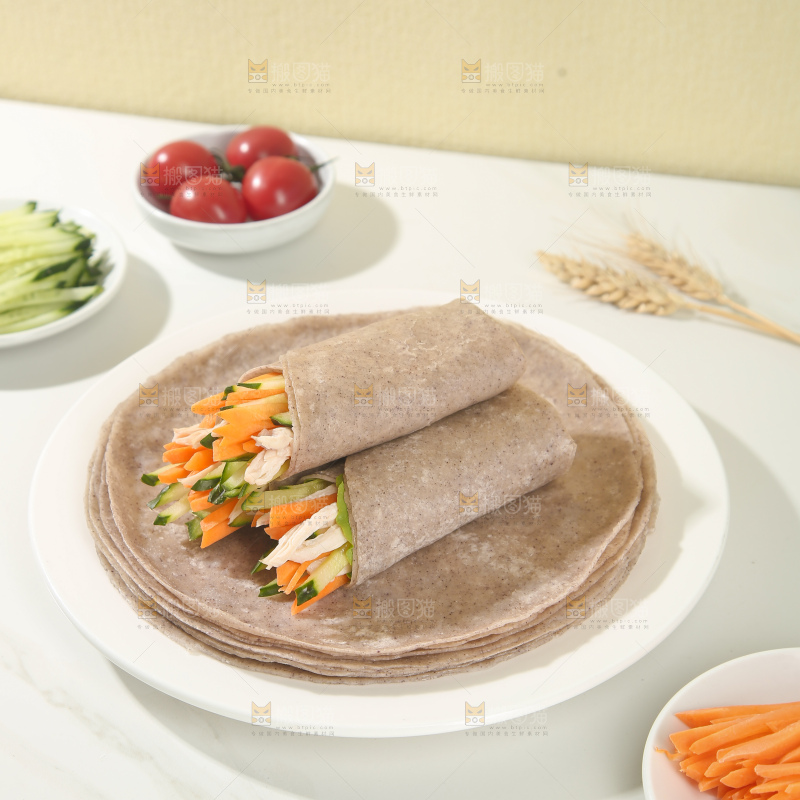 黑荞麦卷饼