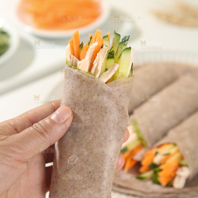 黑荞麦卷饼
