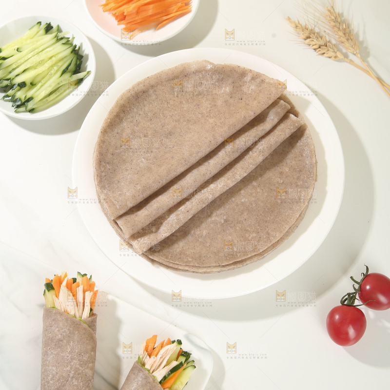 黑荞麦卷饼