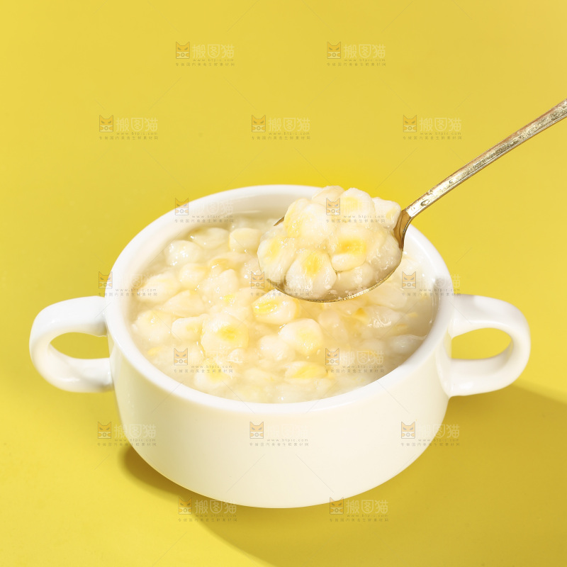 脱皮玉米羹