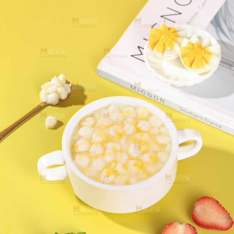 脱皮玉米羹