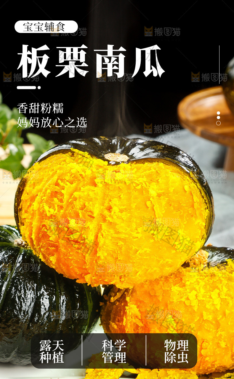 板栗南瓜详情页