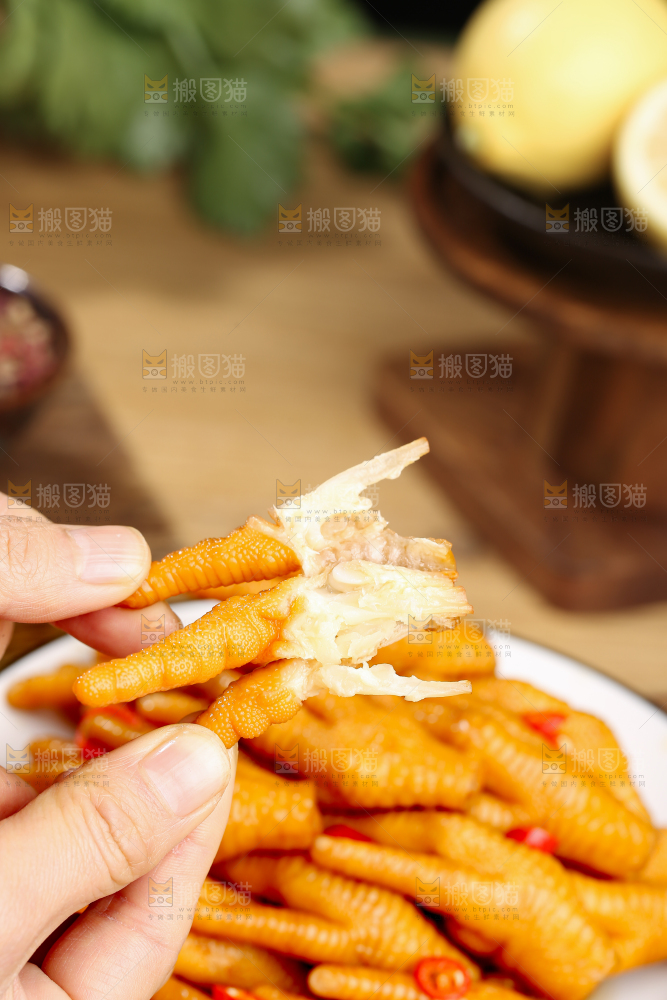 柠檬鸡爪