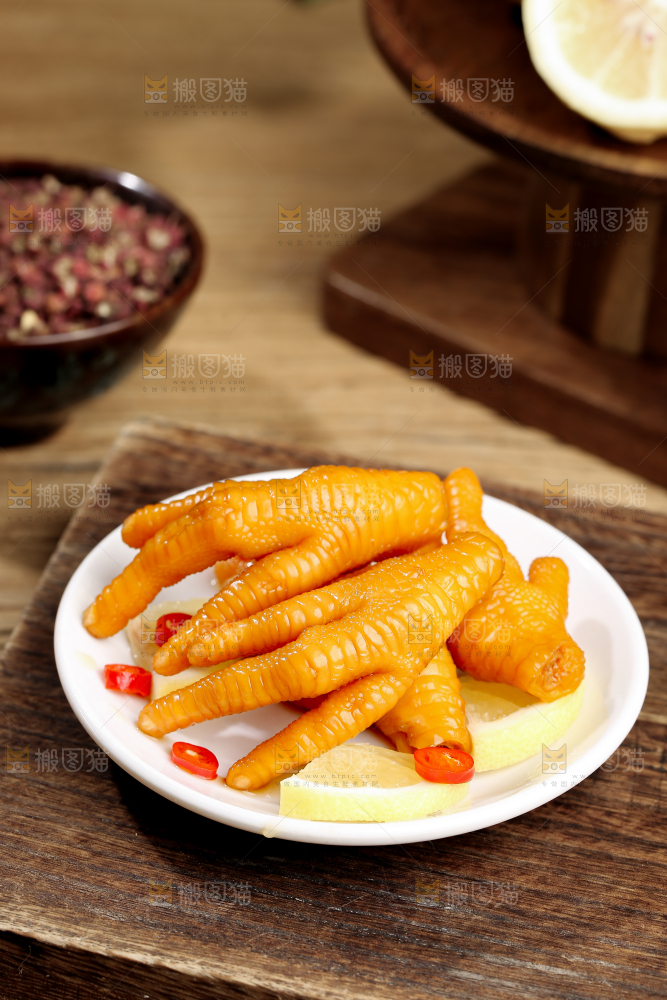 柠檬鸡爪