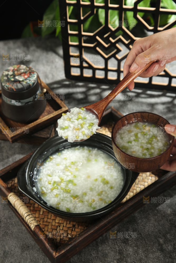 青麦仁粥