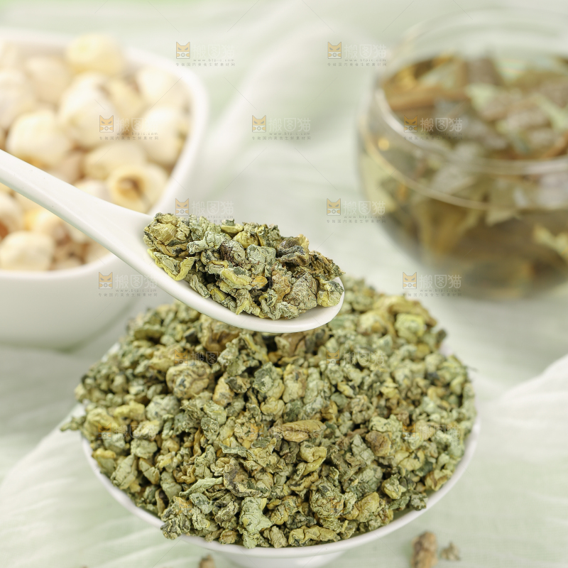 荷叶粒茶