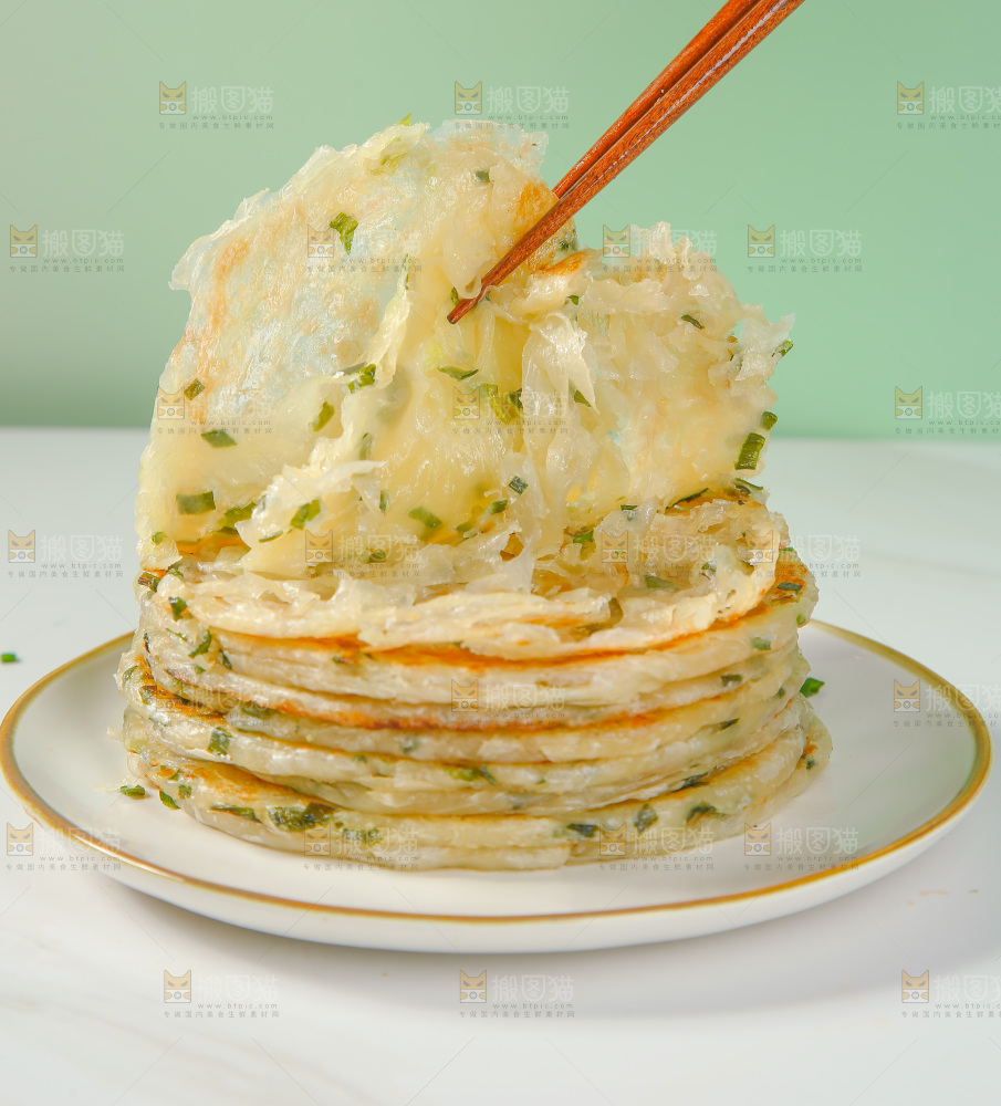 黄油葱油饼