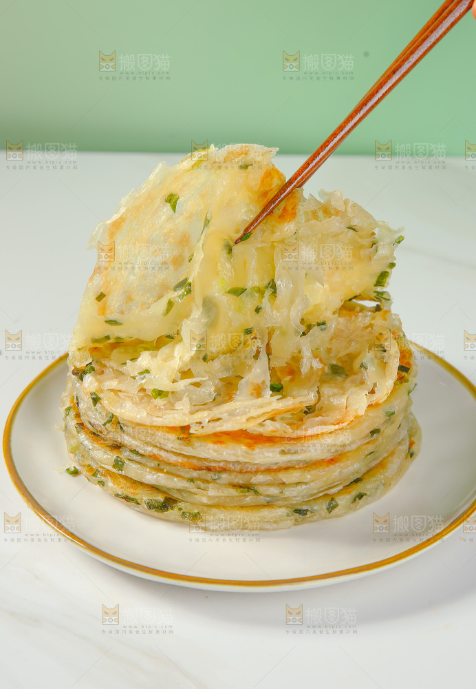 黄油葱油饼