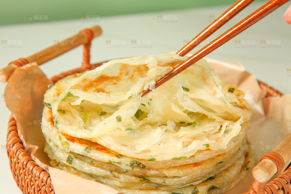 黄油葱油饼