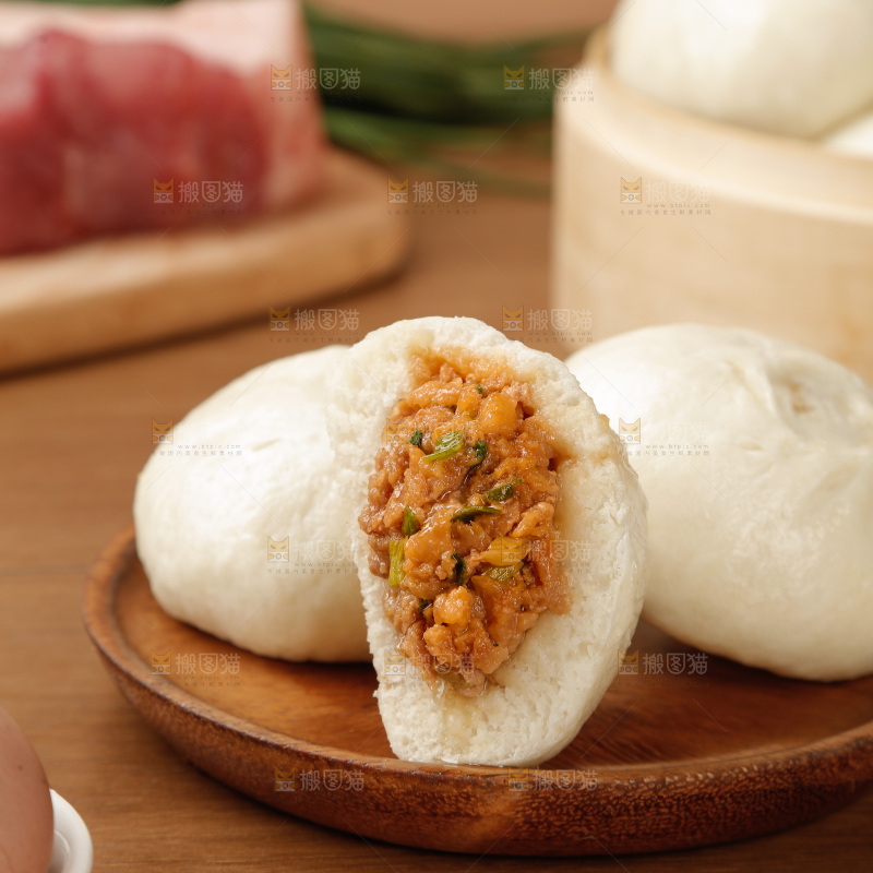 香葱肉包
