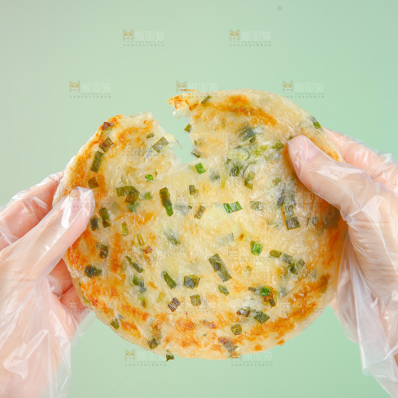 黄油葱油饼