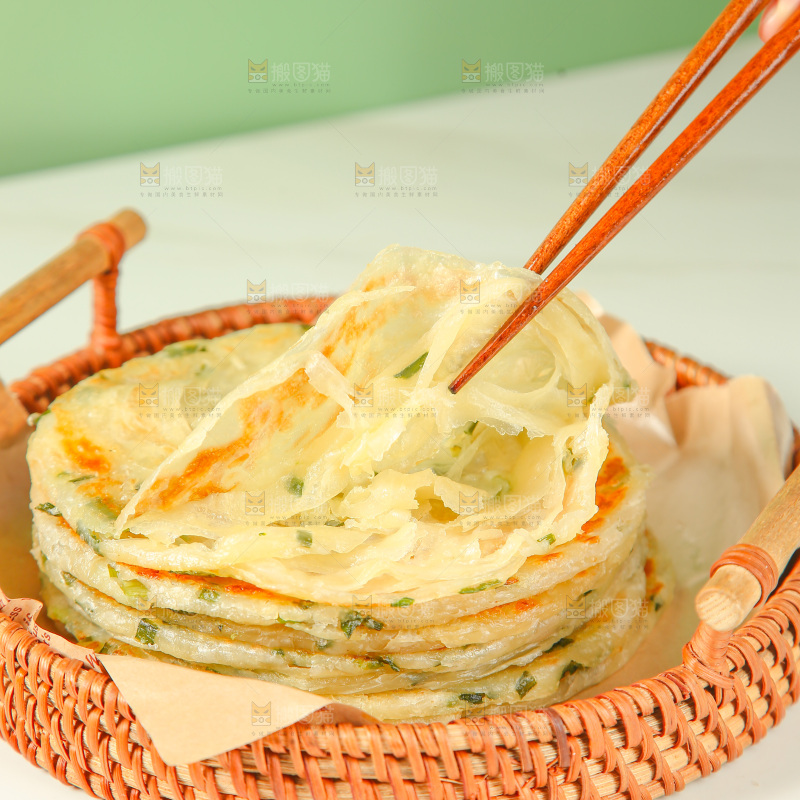 黄油葱油饼