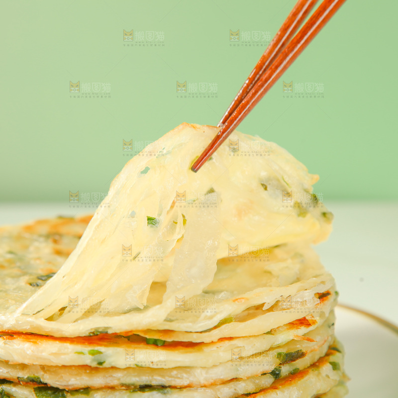 黄油葱油饼