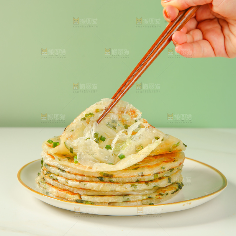 黄油葱油饼