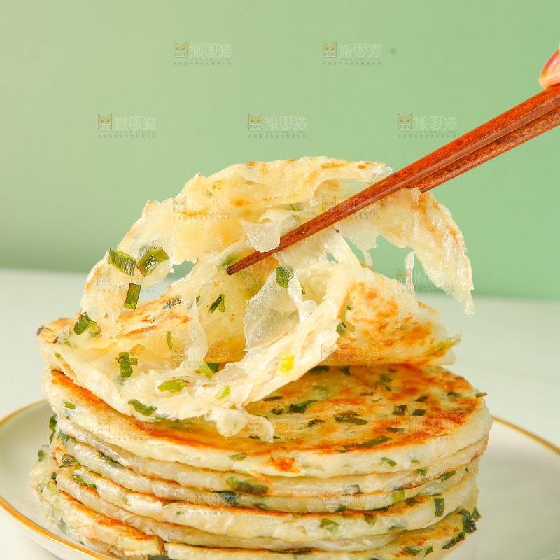 黄油葱油饼