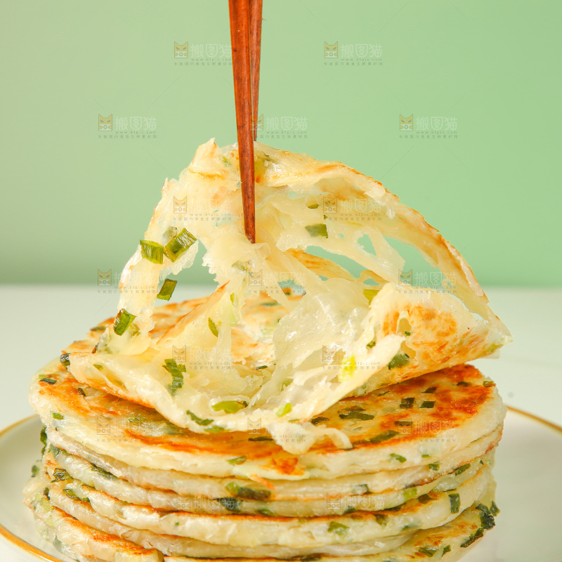 黄油葱油饼