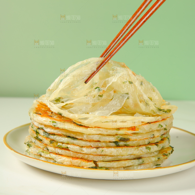 黄油葱油饼
