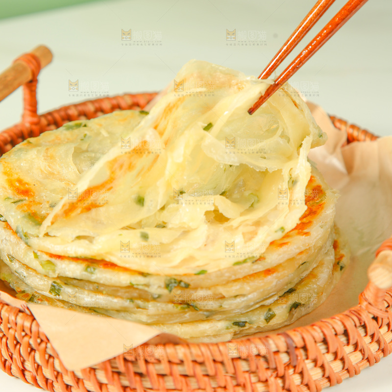 黄油葱油饼