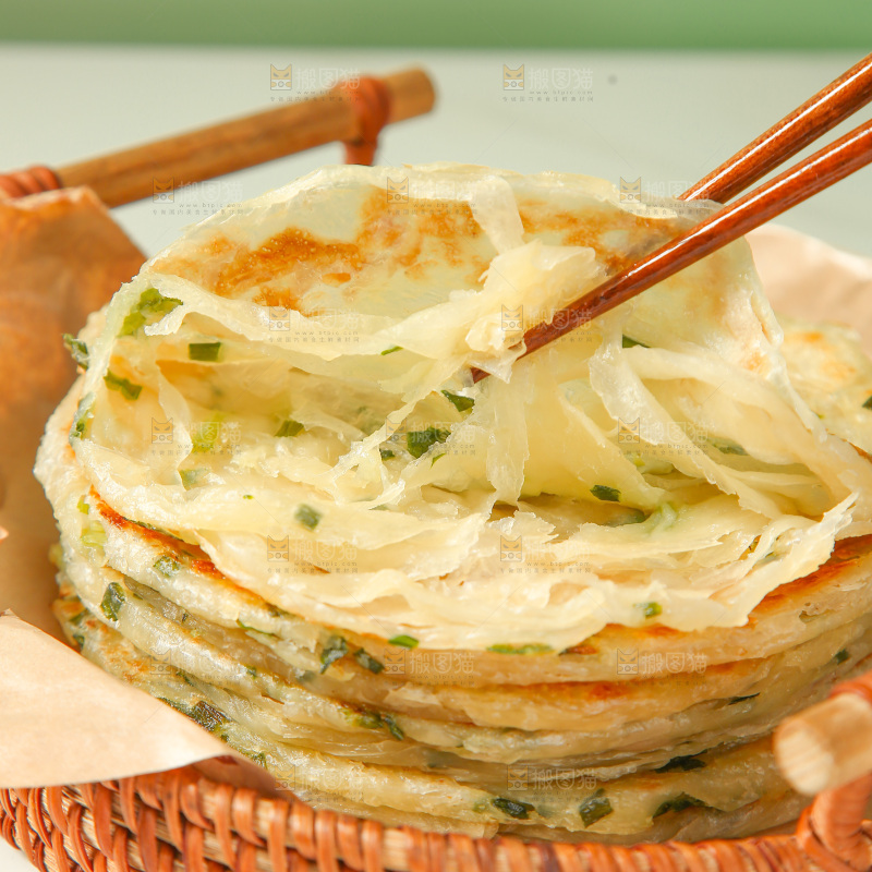 黄油葱油饼