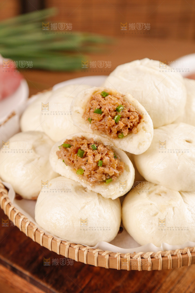 香葱肉包