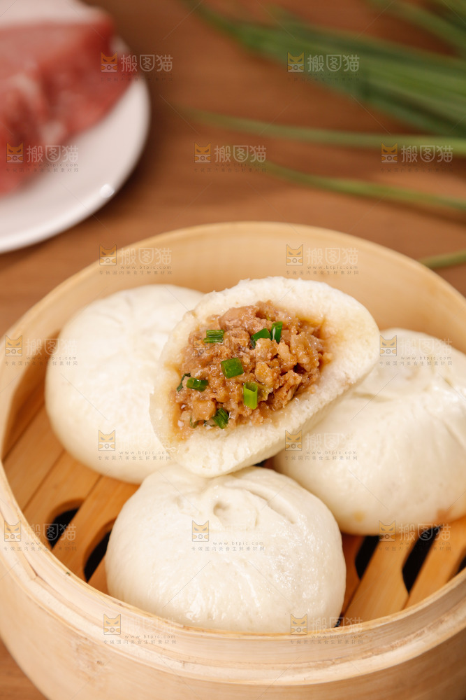 香葱肉包