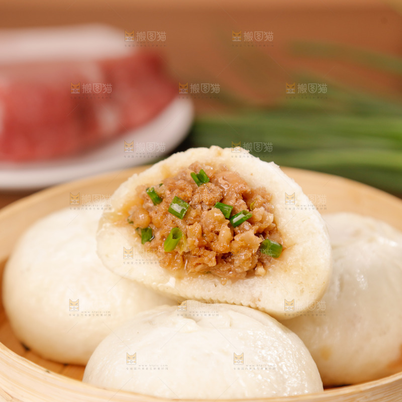 香葱肉包