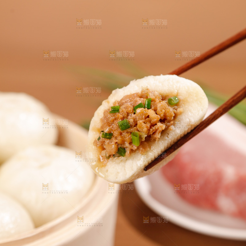 香葱肉包