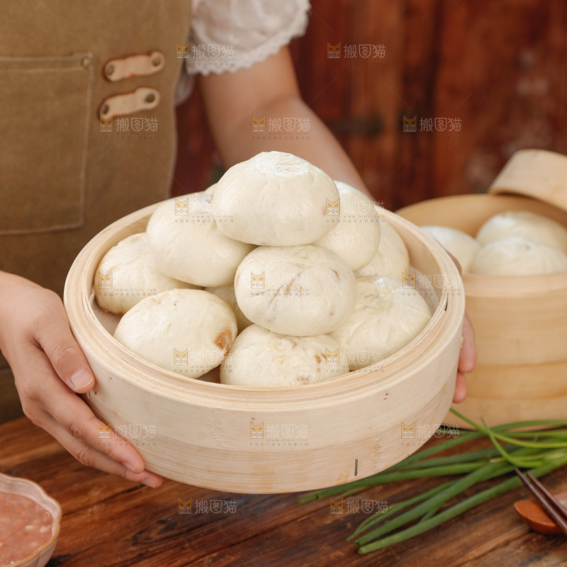 香葱肉包