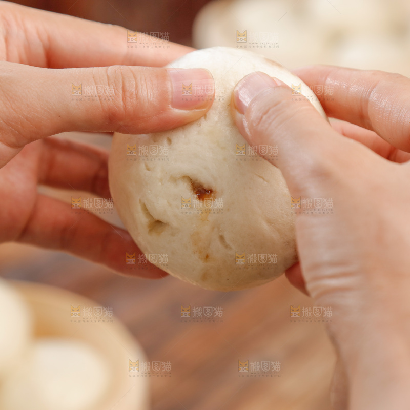 香葱肉包