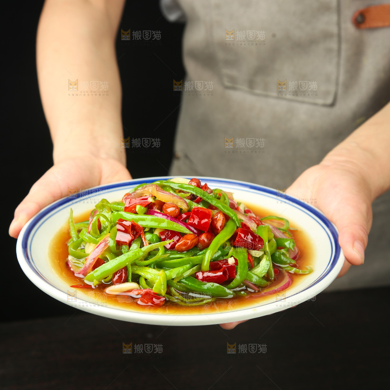 凉拌青椒