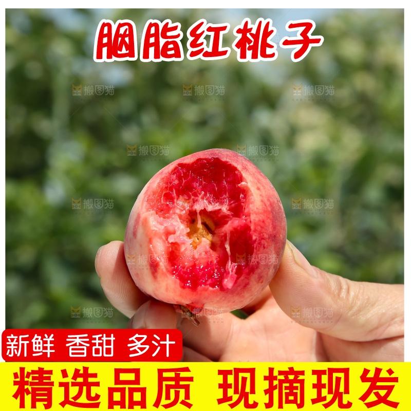 胭脂红桃子