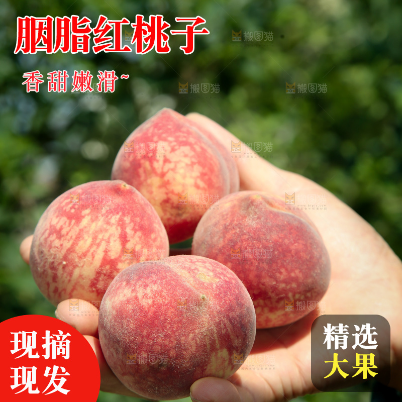 胭脂红桃子