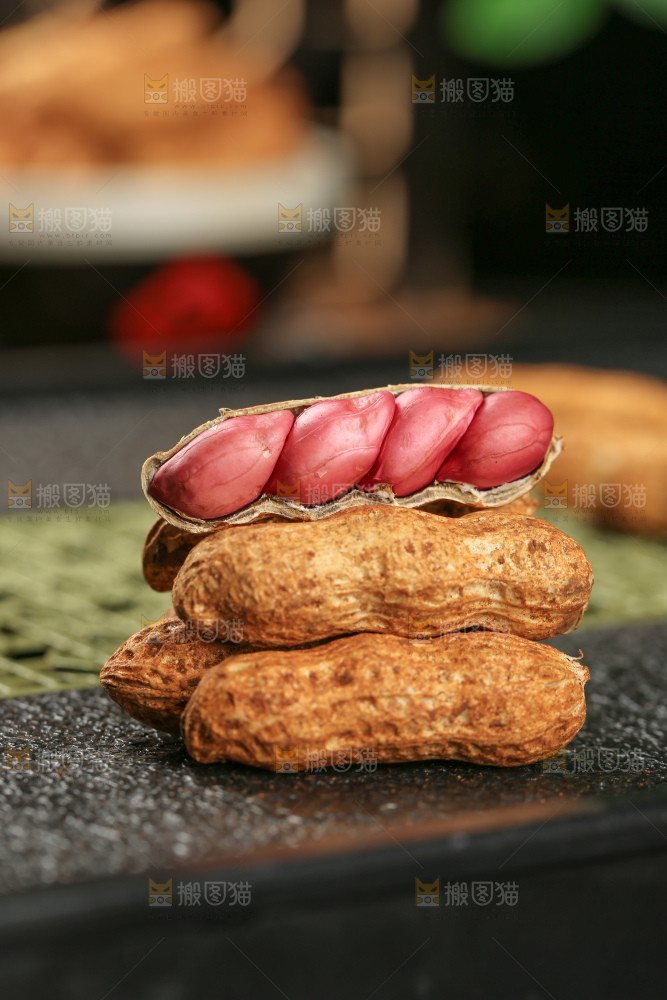红皮花生