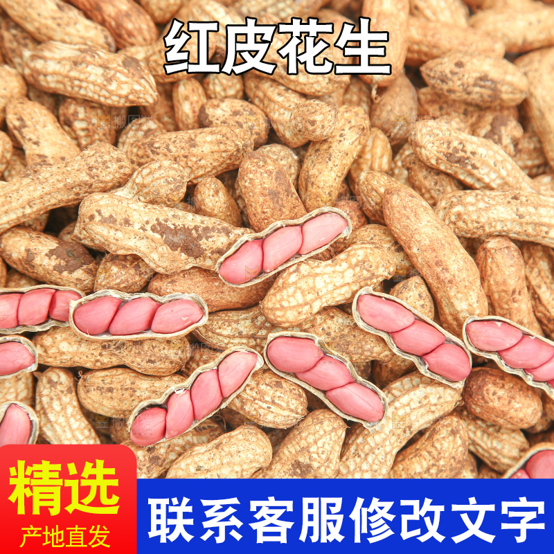 红皮花生