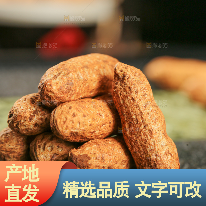 红皮花生