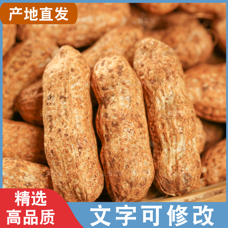 红皮花生