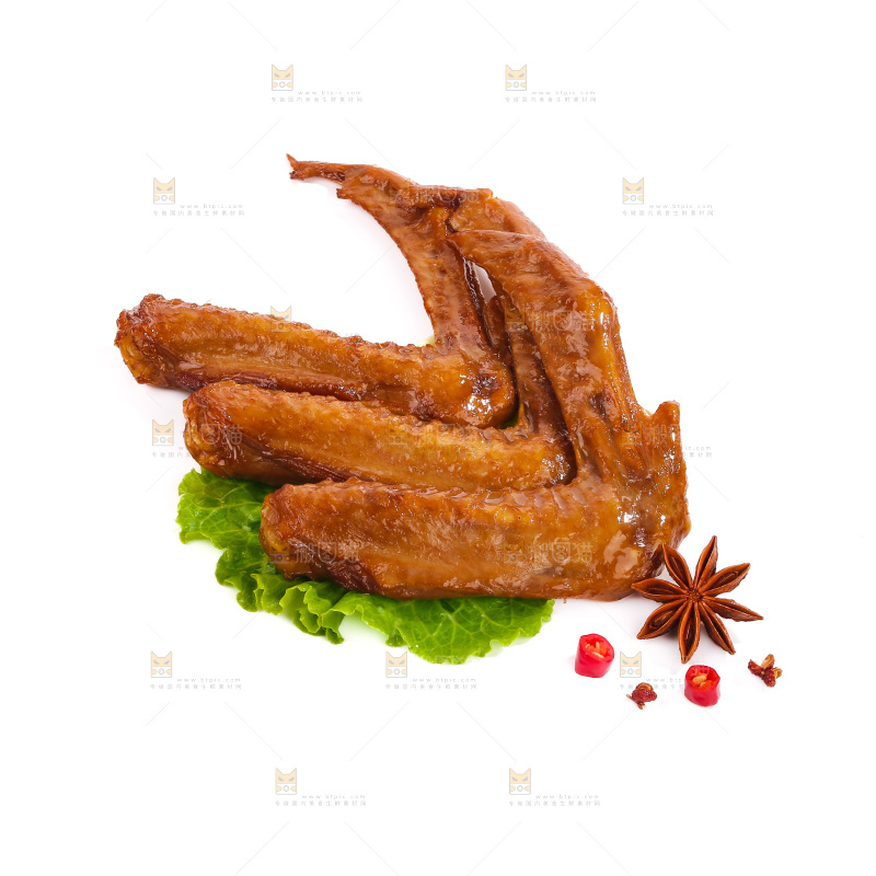 卤鸭翅