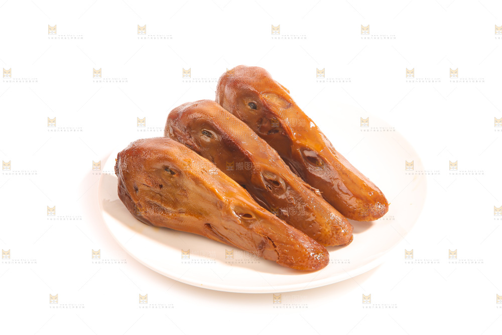 卤鸭头