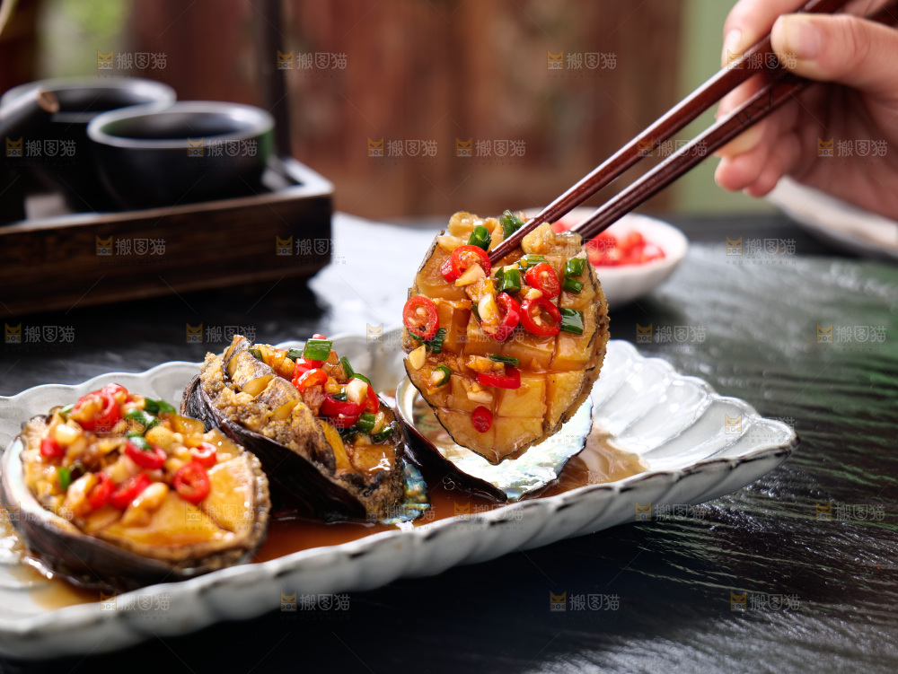 清蒸鲍鱼