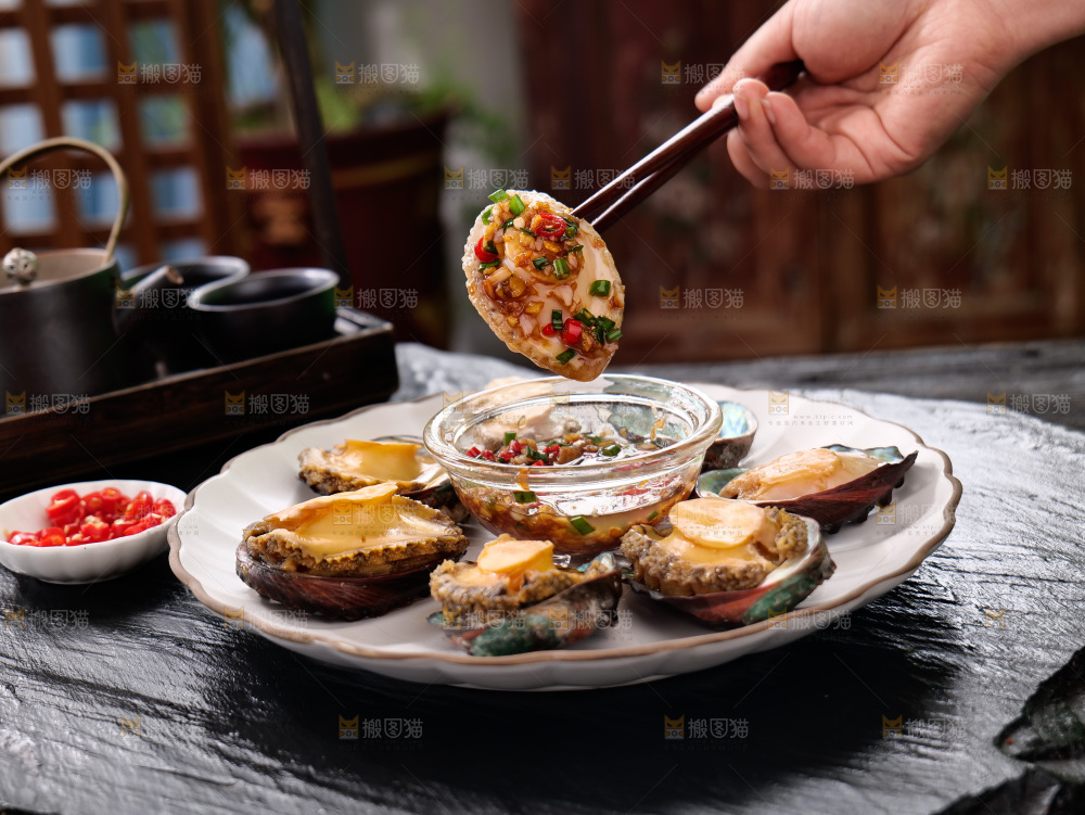 清蒸鲍鱼