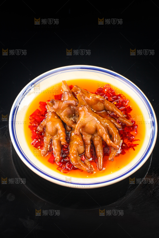 辣卤鸡爪